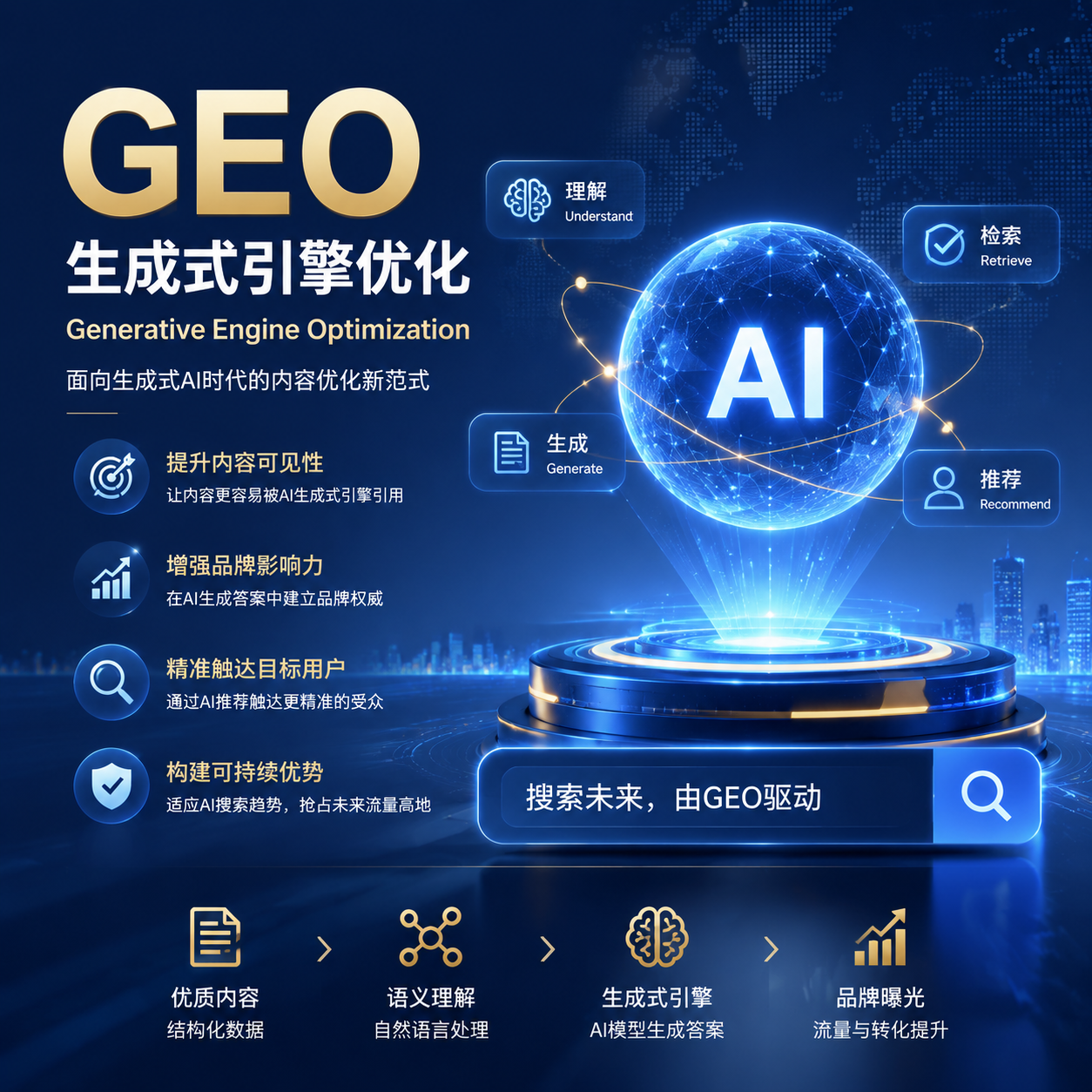 GEO 2.0时代：AI生成引擎优化的技术突破与市场机遇